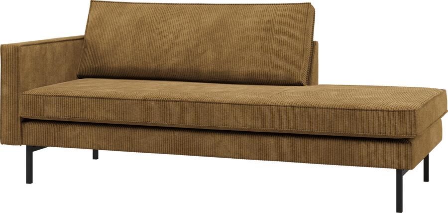 Rodeo daybed links ribstof honinggeel