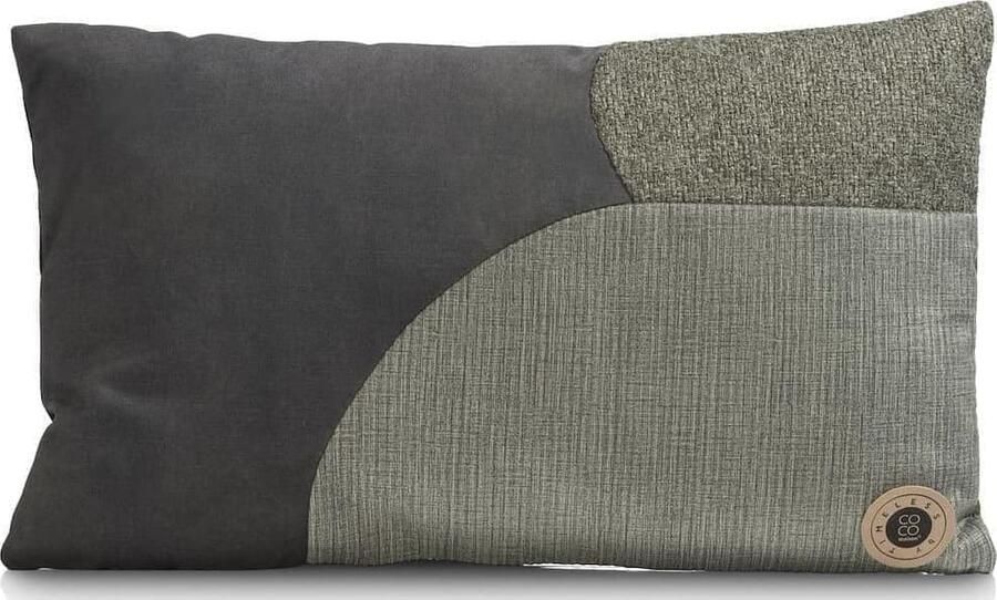 COCO Maison sierkussen scarlett 30cm x 50cm olijf