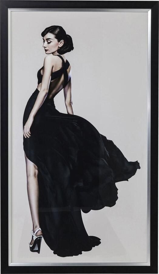 Kare Design Lijst Met Foto Actrice Audrey Hepburn 172x100cm