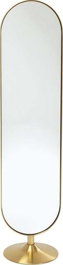 Kare Design Curve Staande Ovale Spiegel B40 X H170 Cm Goud