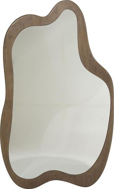 By-Boo Organische Spiegel Laban Hout 180 x 110cm Natuurlijk
