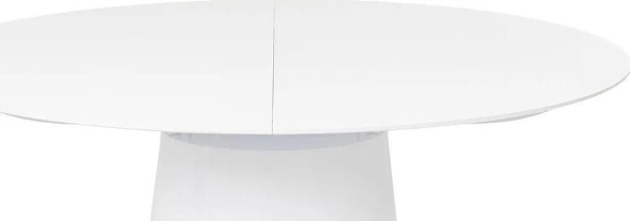 Uitschuiftafel Benvenuto White Gloss200(50)x110cm