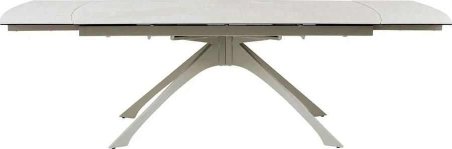 Uitschuiftafel Lana Greige 180(40+40)x90cm