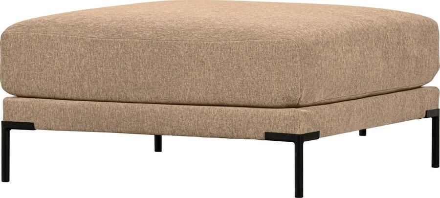 Vtwonen | Couple poef 100cm butter melange | Woonaccessoires | Poef