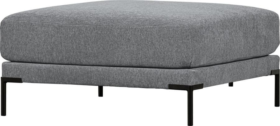 Vtwonen | Couple poef 100cm denim melange | Woonaccessoires | Poef