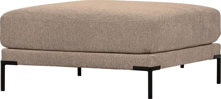 Vtwonen | Couple poef 100cm mud melange | Woonaccessoires | Poef
