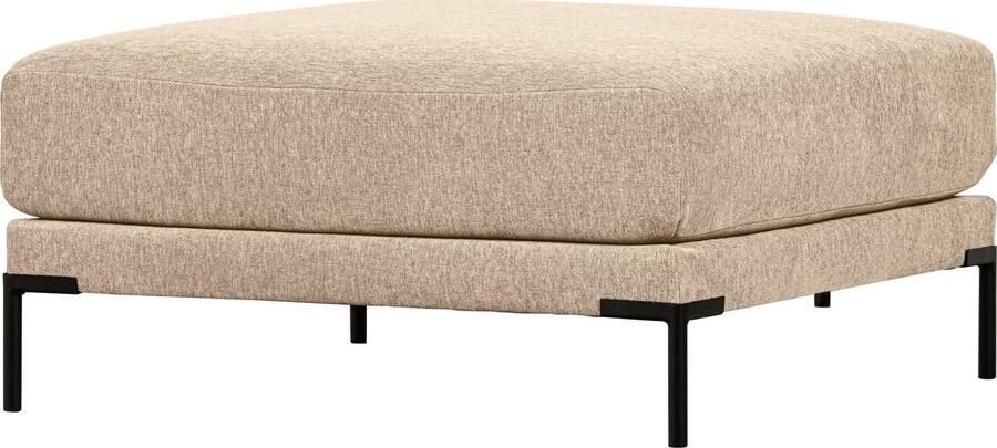 Vtwonen | Couple poef 100cm natural melange | Woonaccessoires | Poef