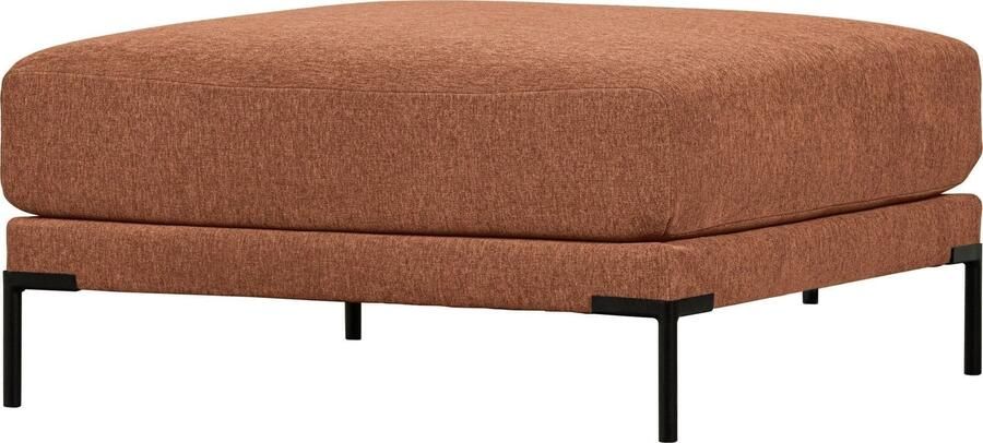 Vtwonen | Couple poef 100cm rust melange | Woonaccessoires | Poef