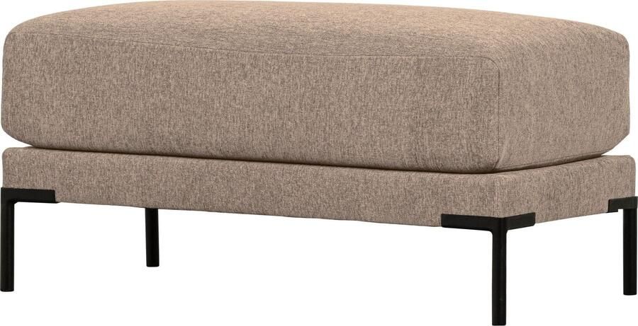 Vtwonen | Couple poef 50cm mud melange | Woonaccessoires | Poef