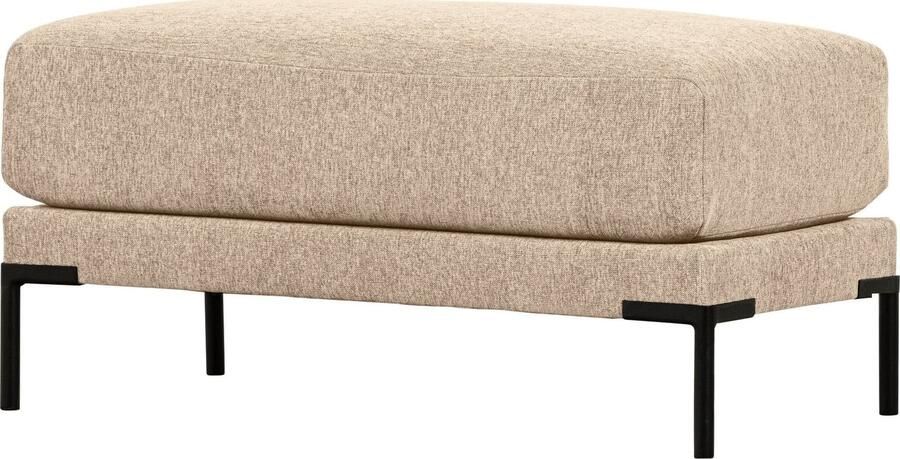 Vtwonen | Couple poef 50cm natural melange | Woonaccessoires | Poef