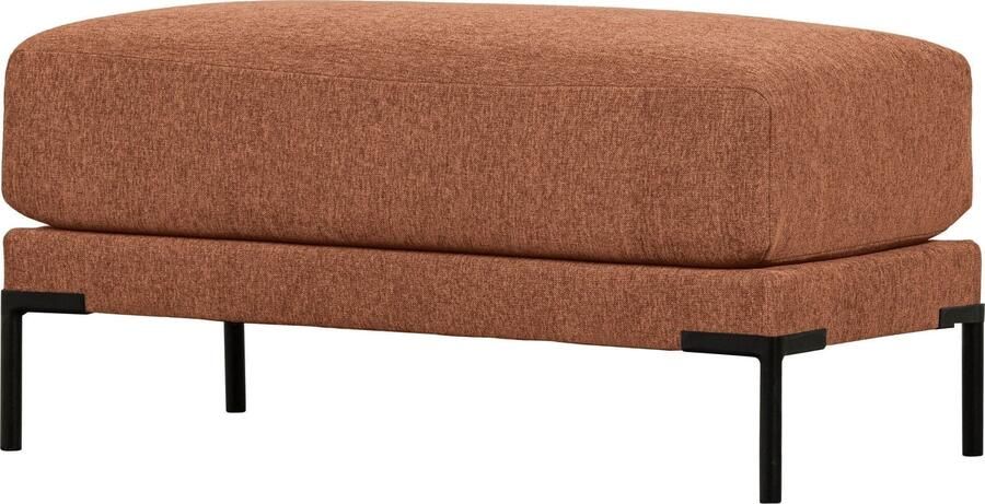 Vtwonen | Couple poef 50cm rust melange | Woonaccessoires | Poef