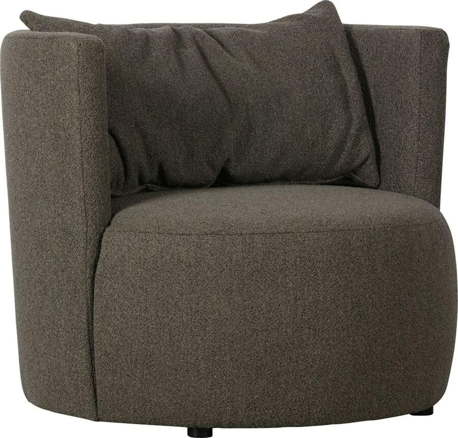 Vtwonen | Explore Fauteuil Boucle brown | Zitmeubels woonkamer | Fauteuil - Foto 2