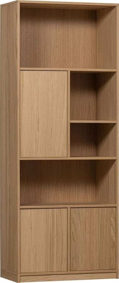 Vtwonen | Modulair Bovenkast 77cm Eiken Naturel Mat | Woonkamer meubels | BergkastKast - Foto 5