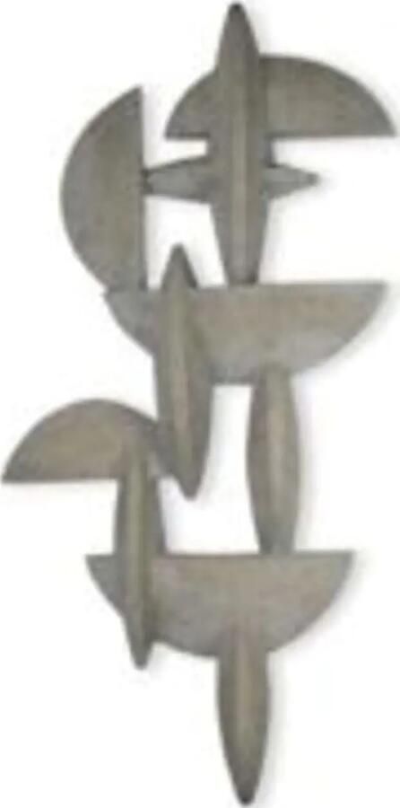 Kare Design Wanddecoratie Rotondo Pezzi XL 118cm