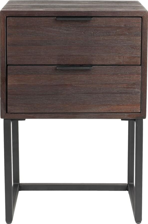 White Label Living | White Label Living | Bijzettafel Bedstand Webster | Slaapkamerkasten | Nachtkastje | Slaapkamerkasten | Nachtkastje - Foto 4