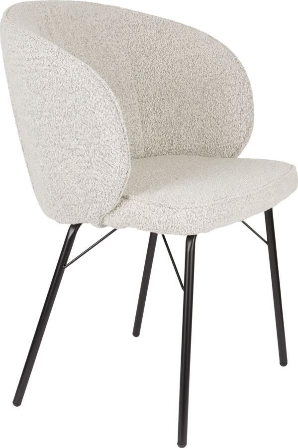 White Label Living | White Label Living | Eetkamerstoel Joa Beige | Zitmeubels eetkamer | Eetkamerstoel | Zitmeubels eetkamer | Eetkamerstoel