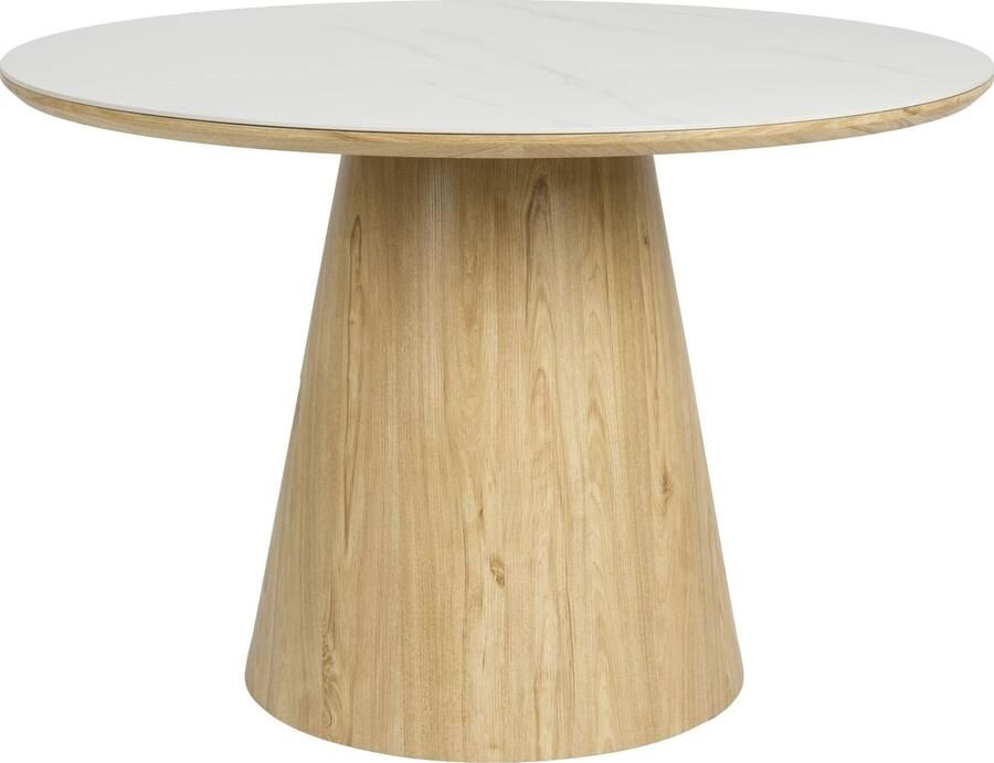 White Label Living | White Label Living | Eettafel Almira Round Oak | Eettafels | Eettafel | Eettafels | Eettafel