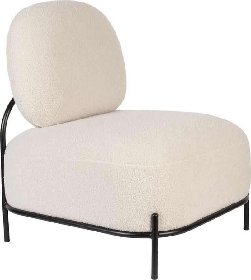 White Label Living | White Label Living | Fauteuil Polly Teddy Ivory | Zitmeubels woonkamer | Fauteuil | Zitmeubels woonkamer | Fauteuil - Foto 2