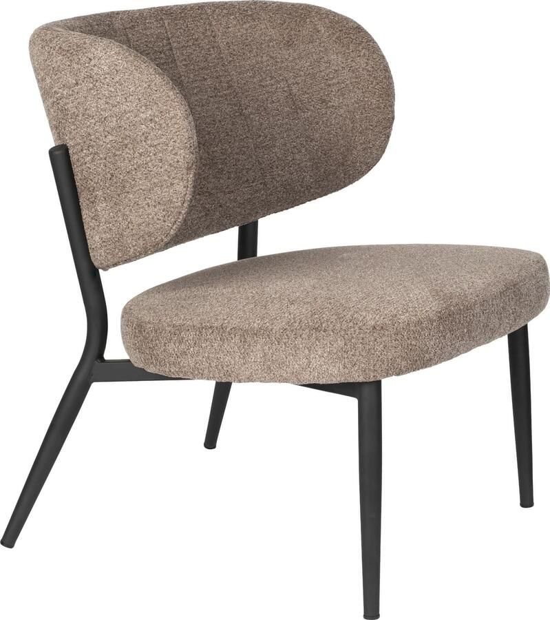 White Label Living | White Label Living | Fauteuil Sanne Brownie | Zitmeubels woonkamer | Fauteuil | Zitmeubels woonkamer | Fauteuil