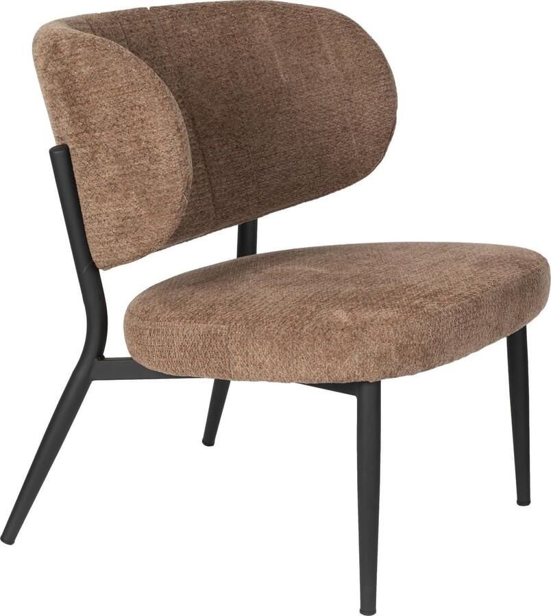 White Label Living | White Label Living | Fauteuil Sanne Orange Grey | Zitmeubels woonkamer | Fauteuil | Zitmeubels woonkamer | Fauteuil