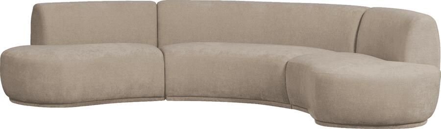 WOOOD | Batavier half ronde naturel | Zitmeubels woonkamer | Hoekbank - Foto 4