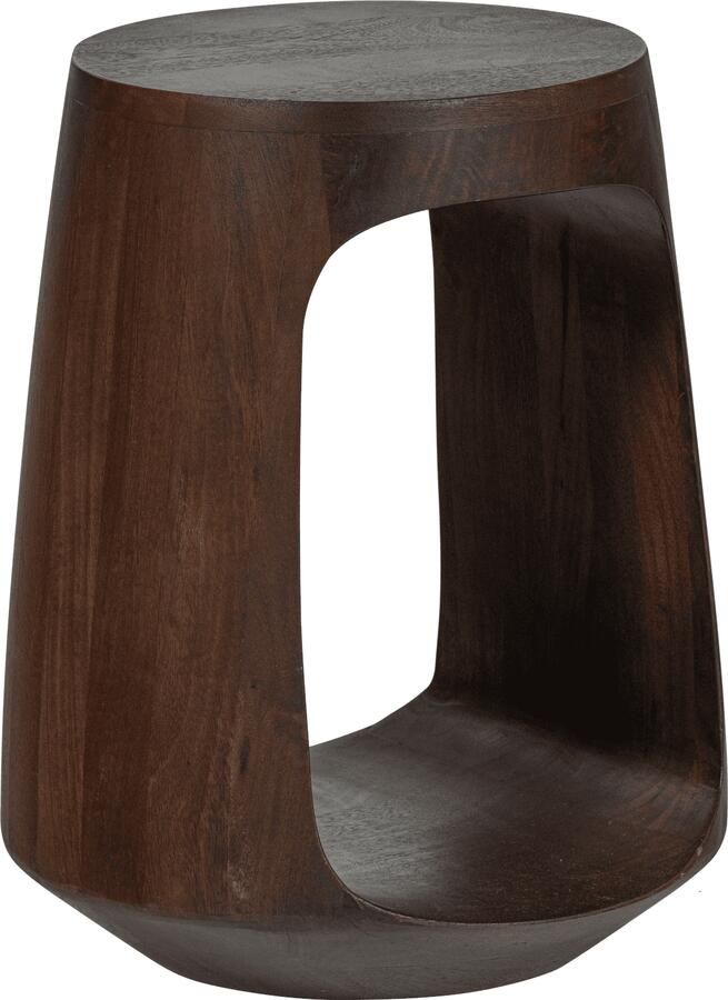 WOOOD | Bayo bijzettafel mango hout walnoot | Woonkamertafels | Bijzettafel