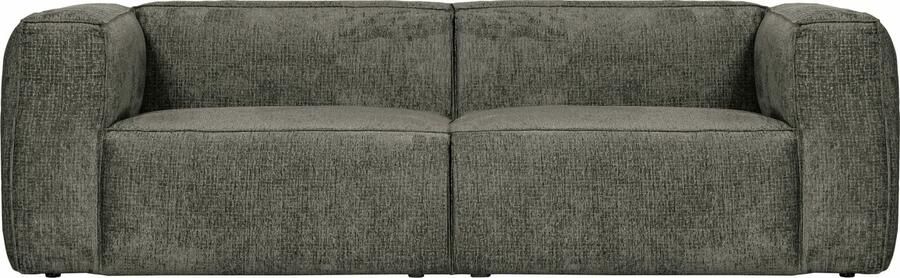 WOOOD | Bean 3.5-zitsbank Structure Velvet Waterplant | Zitmeubels woonkamer | 3 5-zitsbank