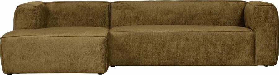 WOOOD | Bean Hoekbank Links Structure Velvet Spices | Zitmeubels woonkamer | HoekbankModulaire banken