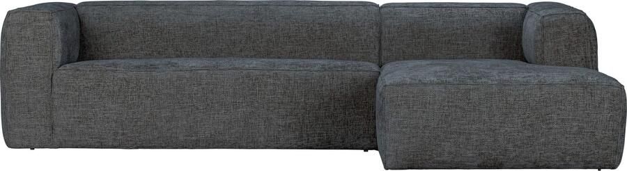 WOOOD | Bean Hoekbank Rechts Grove Melange Stof Terrazzo | Zitmeubels woonkamer | HoekbankModulaire banken