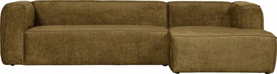 WOOOD | Bean Hoekbank Rechts Structure Velvet Spices | Zitmeubels woonkamer | HoekbankModulaire banken