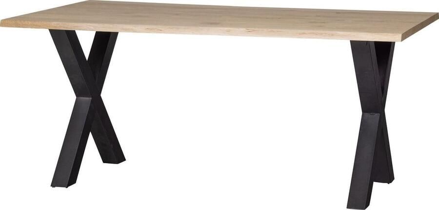 WOOOD | Combi-Eettafel: boomstam eiken 180x90&alkmaar poot | Eettafels | Eettafel - Foto 3