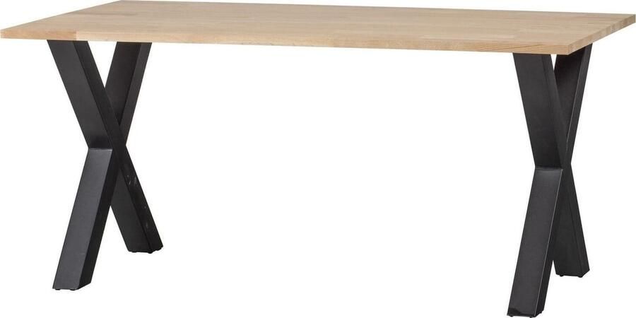 WOOOD | Combi-Eettafel: eiken 160x90&alkmaar poot | Eettafels | Eettafel - Foto 3