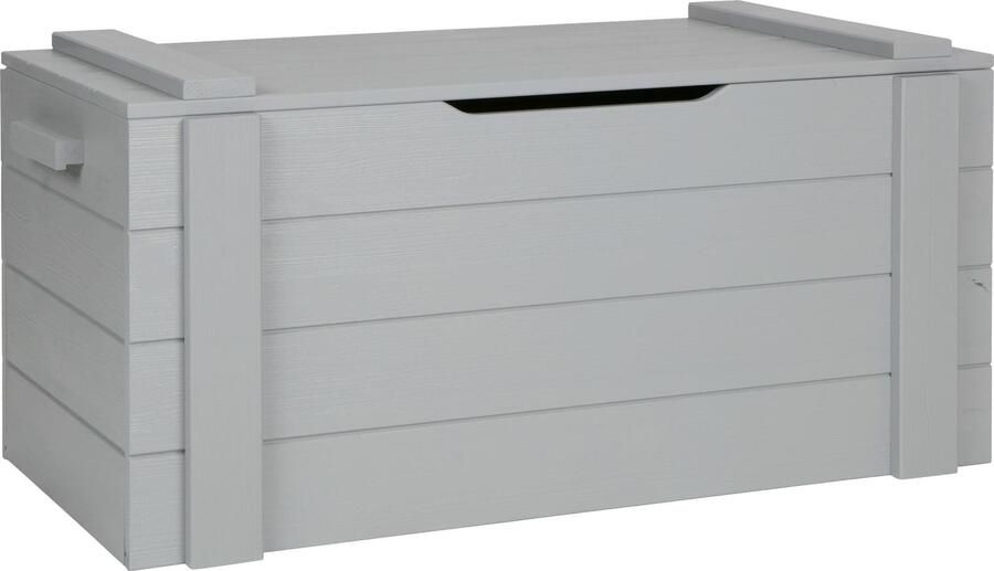 WOOOD | Dennis Speelgoedkist Betongrijs Geborsteld | Woonkamer meubels | Kast - Foto 7