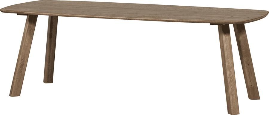 WOOOD | Eettafel deens ovaal dl 220x100cm cashmere brown | Eettafels | Eettafel - Foto 2