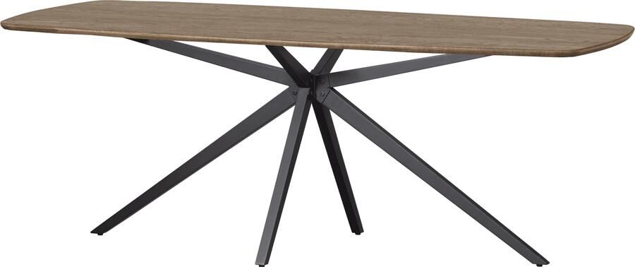 WOOOD | Eettafel deens ovaal vj 220x100cm cashmere brown | Eettafels | Eettafel