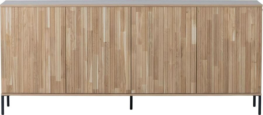 WOOOD Exclusive | Gravure New Dressoir 200cm Eiken Blanke Lak | Woonkamer meubels | Dressoir - Foto 7