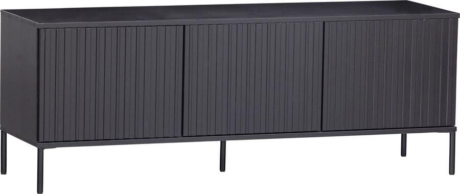 WOOOD Dressoir New Gravure TV-commode breedte 100 cm of 150 cm Commode hoogte 56 cm met grafische reliëfdeuren veel opbergruimte - Foto 8