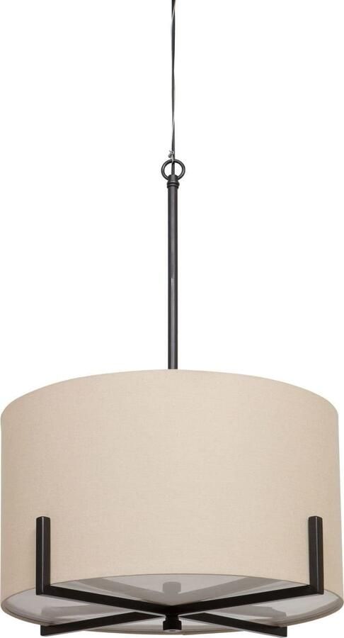 WOOOD Exclusive | Holly Hanglamp Zwart naturel | Woonaccessoires | Hanglamp - Foto 5