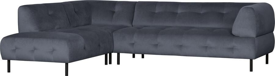 WOOOD Exclusive | Lloyd Hoekbank Links Gewassen Fluweel Cloud | Zitmeubels woonkamer | HoekbankModulaire banken