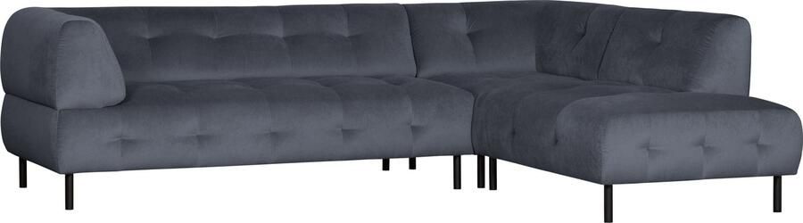 WOOOD Exclusive | Lloyd Hoekbank Rechts Gewassen Fluweel Cloud | Zitmeubels woonkamer | HoekbankModulaire banken