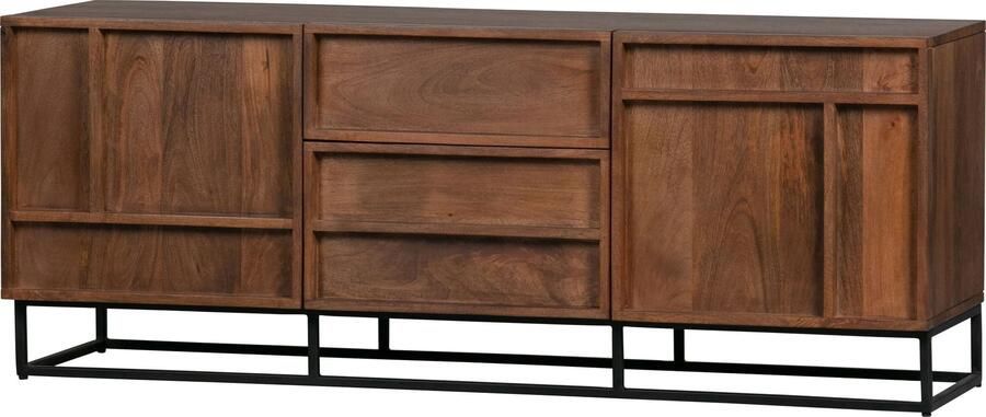 WOOOD | Forrest Tv Meubel Mango Hout Naturel | Woonkamer meubels | Tv-dressoirTv-meubel - Foto 5