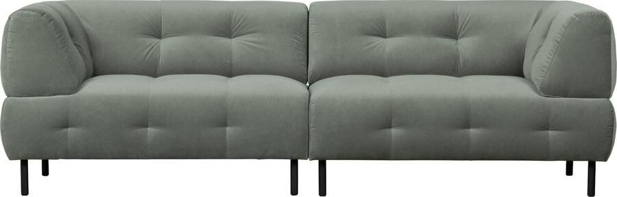 WOOOD | Lloyd 4-zitsbank Gewassen Fluweel Waterplant | Zitmeubels woonkamer | 4-zitsbank