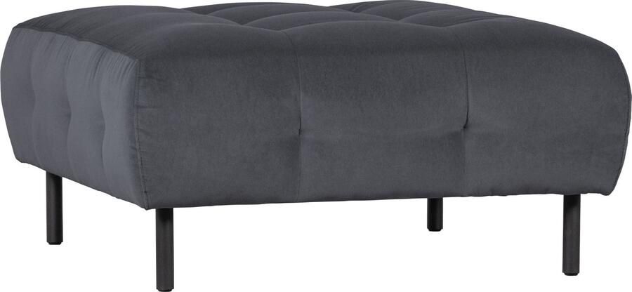 WOOOD | Lloyd Hocker Gewassen Fluweel Cloud | Zitmeubels woonkamer | Hocker