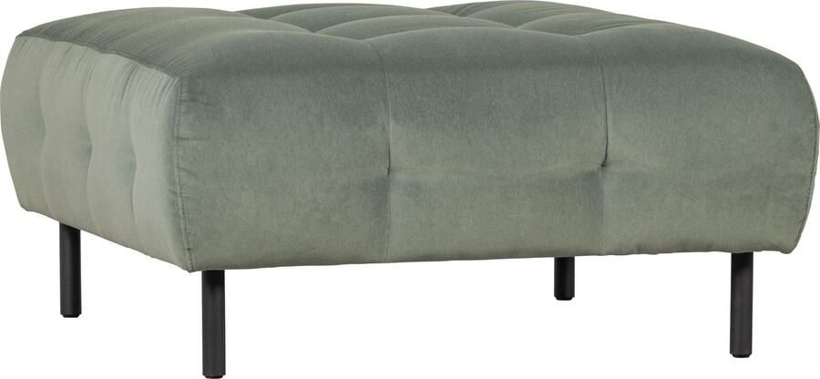 WOOOD | Lloyd Hocker Gewassen Fluweel Waterplant | Zitmeubels woonkamer | Hocker