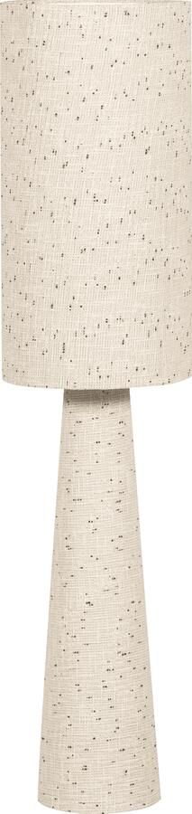 WOOOD | Loft vloerlamp metaal boucle naturel met stippen 130xo30cm | Woonaccessoires | Vloerlamp