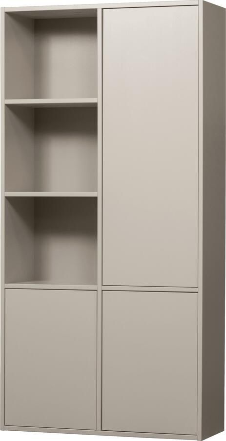 WOOOD | Meggy opbergkast links 108cm grenen dust | Woonkamer meubels | Bergkast | Kast - Foto 4