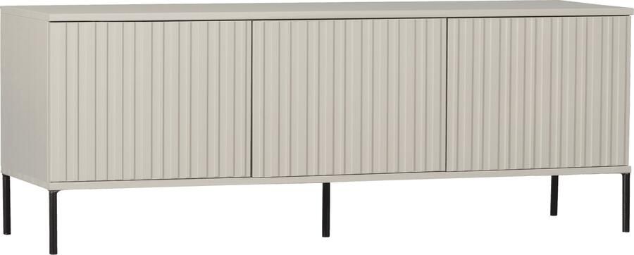 WOOOD | New gravure tv meubel 150cm grenen dust | Woonkamer meubels | Tv-dressoir | Tv-meubel - Foto 3