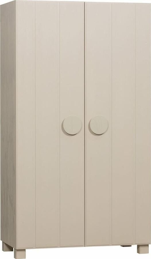 WOOOD Multifunctionele kast Noah Opbergkast Hal kast met kledingstang h 200 cm x b 110 cm - Foto 9