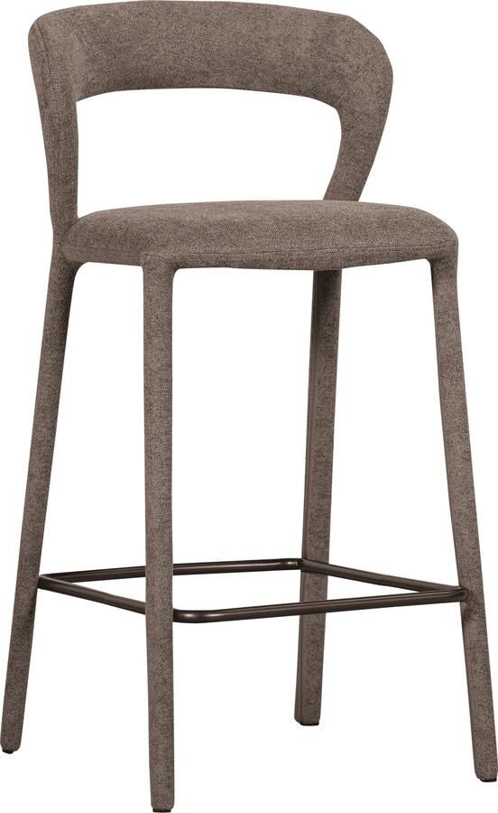 WOOOD | Noble barstoel taupe | Zitmeubels eetkamer | Barstoel