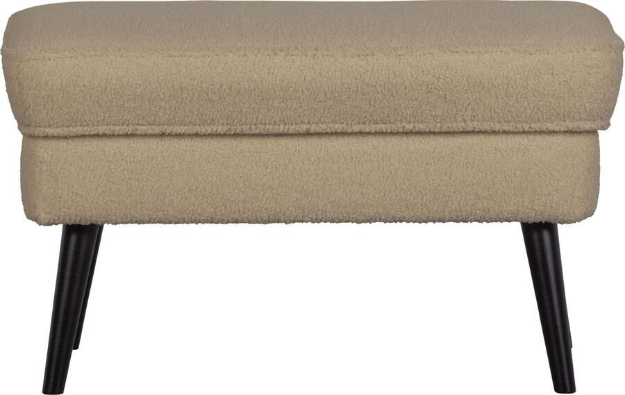 WOOOD | Rocco Hocker Teddy Sand | Zitmeubels woonkamer | Hocker